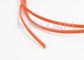 Πορτοκαλής 3m διπλός ενιαίος τρόπος καλωδίων μπαλωμάτων οπτικών ινών με να φλέγω την καθυστέρηση