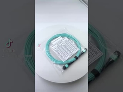 OM3 SM MPO Breakout Cable PVC / LSZH Jacket για το MTP Patch Panel