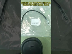 Ταχύτητα Ethernet Patch Cords UL πιστοποιημένο Cat6a γυμνό χαλκό 24AWG*2*4P 7/0.20mm 100% δοκιμασμένο