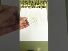 Μπλε χρώμα απλό LC Μονάδα Attenuator, 4db Attenuator Για οπτική ίνα CATV