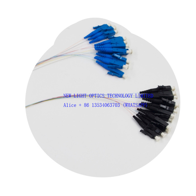 σκοινί θηλυκό MPO μπαλωμάτων οπτικής ίνας σύνδεσης δικτύων 15m στον τύπο Sc LC