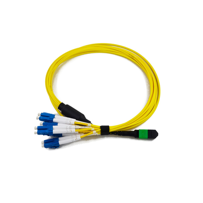 Αγορά Χαμηλό καλώδιο PVC 3.0mm MPO καλωδίων μπαλωμάτων ινών ολομέλειας MTP MPO απώλειας εισαγωγής online manufacture