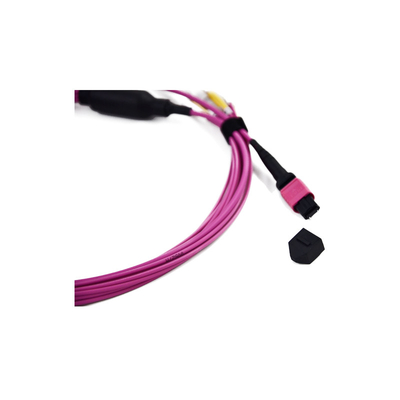Αγορά ΚΚ/SM 10 ΜΒ OM3 MPO στο καλώδιο 0.9mm ινών LC Fanout καλώδια μπαλωμάτων online manufacture