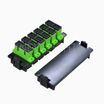 Αγορά 19 ιντσών πίνακα Φύλη οπτικής Rack Mounted 24 πυρήνες για το δίκτυο Leviton online manufacture