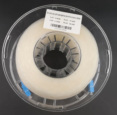 Αγορά 15μ οπτικό σύρμα 0.9mm Indoor Simplex Os2 SC LC Invisible online manufacture