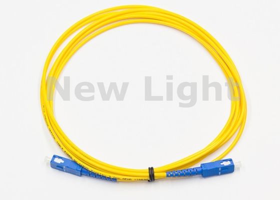 Αγορά Υψηλή απώλεια επιστροφής SC SC Single Mode Fiber Optic Patch Cable με διάμετρο 2,0 mm online manufacture