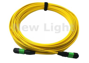 Αγορά Το κίτρινο καλώδιο MPO MTP APC < 0.3dB 3 μετρούν MPO σε MPO το καλώδιο 12 πυρήνων/24 πυρήνας online manufacture