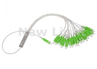 Αγορά 1*16 οπτικοί θραύστης PLC μαύρων κουτιών ABS/συζευκτήρας οπτικών ινών με το 3.0mm εισαγμένο καλώδιο online manufacture