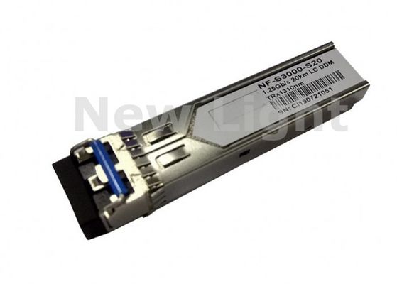 Αγορά 1.25G DDM SFP Transceiver με εμβέλεια 20 km για δίκτυα οπτικών ινών online manufacture
