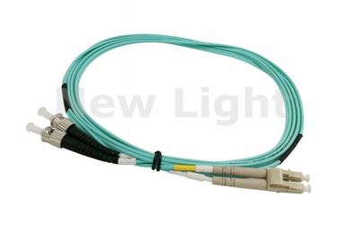 Αγορά LC πολωνικός συνδετήρας 50/125 καλωδίων UPC PVC σκοινιού μπαλωμάτων ινών του ST πολλαπλού τρόπου διπλός online manufacture