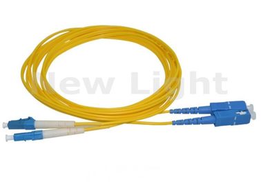 Αγορά CATV 3M οπτικών ινών αλτών διπλό 2.0mm καλωδίων ενιαίο σκοινί μπαλωμάτων ινών Sc LC τρόπου online manufacture