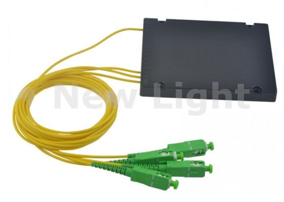 Αγορά 1x3 PLC Fiber Optic Splitter Single Mode με συνδετήρα SC APC για εφαρμογές FTTH online manufacture