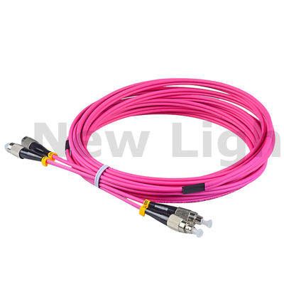 Αγορά 100G μετάδοση δεδομένων FC σε FC Καλώδιο Patch Fiber Multimode Duplex Καλώδιο OM4 online manufacture