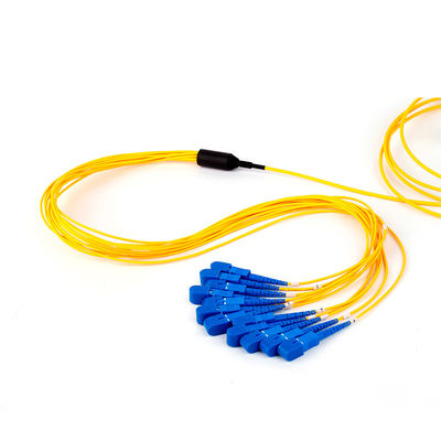 Αγορά SC UPC Single Mode 12 Fiber Optical Fiber Patch Cord με προσαρμοσμένο μήκος και υψηλή απόδοση online manufacture
