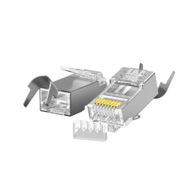 Αγορά Υψηλής ταχύτητας 10Gbps Απόδοση Συνδέσμου RJ45 με Μεταλλικά Μπότες και Πιστοποίηση Δοκιμών Fluke online manufacture