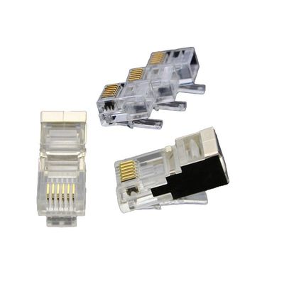 Αγορά Σύνδεσμος RJ45 έτοιμος για 10Gbps Pro-Grade με εύρος ζώνης 600 MHz και προστασία τριπλού στρώματος online manufacture