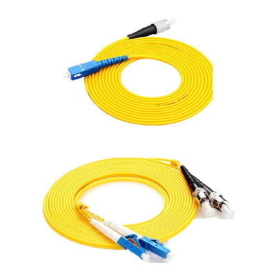 Αγορά OFNP Plenum Rated LSZH Low Smoke Zero Halogen Fiber Optic Patch Cord με SC LC FC ST Connectors online manufacture