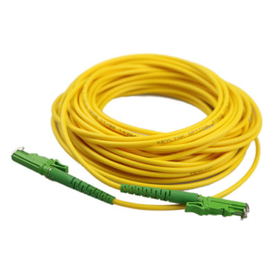 Αγορά E2000 APC Metal Cap Fiber Optic Patch Cord με ενιαίο τρόπο 9/125 και μήκος κύματος 1310/1550 online manufacture