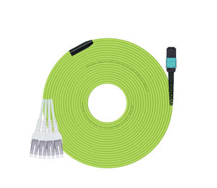 Αγορά 8 μήκος κύματος καλωδίων 850nm 953nm 1300nm PVC 3.0mm MPO MTP πυρήνων online manufacture
