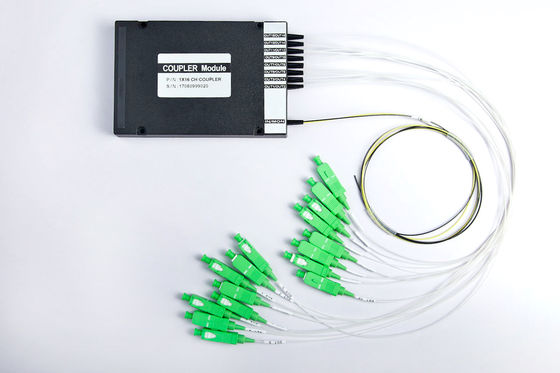 Αγορά 8 κανάλια SC UPC CWDM Mux Demux Multiplexer οπτικών ινών με μονάδα ABS μήκους κύματος 1470-1610nm online manufacture