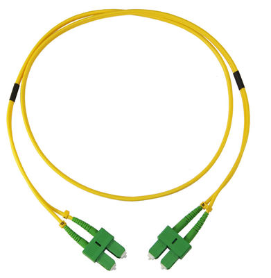 Αγορά SC Green Connector APC Polish Duplex Fiber Optic Patch Cord για την πρόσβαση σε οπτικές ίνες στο σπίτι online manufacture