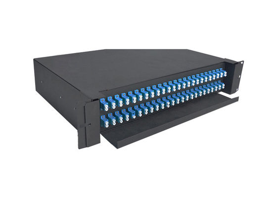 Αγορά 19 ιντσών 24 Port Rack Mount Fiber Optic Patch Panel για κέντρα δεδομένων και προετοιμασμένες εγκαταστάσεις online manufacture