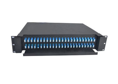 Αγορά 1u επιτροπή μπαλωμάτων οπτικών ινών 12core SC/FC/ST/LC που συνδέει το κιβώτιο διανομής οπτικών ινών online manufacture