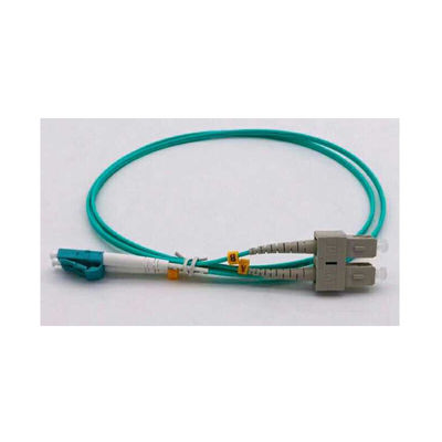 Αγορά 5m μήκος 50/125 Multimode Duplex Fiber Patch Cord για εφαρμογές Ethernet υψηλής ταχύτητας online manufacture