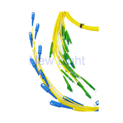 Αγορά Uniboot Duplex Single Mode Fiber Optic Patch Cord με καλή αντοχή για μεταφορά δεδομένων υψηλής ταχύτητας online manufacture