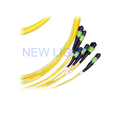 Αγορά G652D LSZH Single Mode Duplex Fiber Optic Cable MPO MTP Trunk Cable με επιλογές πυρήνα 8/12/24 online manufacture