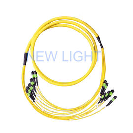 Αγορά OM3 OM4 40G-100G MPO MTP σκοινί μπαλωμάτων οπτικών ινών καλωδίων MPO κορμών καλωδίων/3.6mm στρογγυλό online manufacture