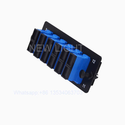 Αγορά Πάνελ σύνδεσης οπτικών ινών 19 ιντσών για τοποθέτηση σε rack με πλάκες προσαρμογέα LC SC 6/12 θυρών και συρόμενο συρτάρι online manufacture