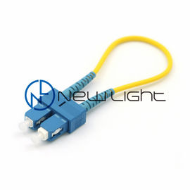 Αγορά Ενιαία κίτρινη G657A2 οπτική ίνα Loopback τρόπου online manufacture