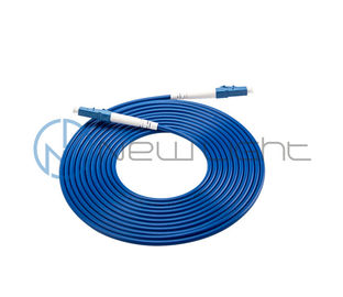 Αγορά LC LC 2mm θωρακισμένο εσωτερικό FTTH μετάλλων σκοινί μπαλωμάτων οπτικής ίνας χάλυβα online manufacture