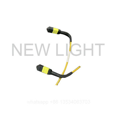 Αγορά 40G/100G 1300nm MTP Fiber Jumper με προσαρμοσμένο μήκος για δομημένη καλωδίωση υψηλής ταχύτητας online manufacture