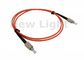 1m 3ft FC UPC - ντούμπλεξ 2.0mm PVC σκοινιού μπαλωμάτων οπτικής ίνας FC UPC για Gigabit Ethernet