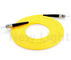 ST - του ST ενιαίο τρόπου SX οπτικής ίνας μπαλωμάτων καλώδιο μπαλωμάτων PVC σκοινιού κίτρινο/LSZH 2,0