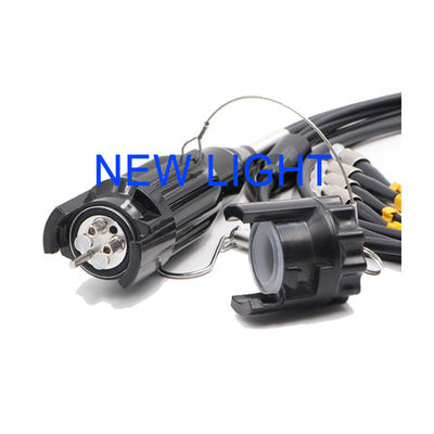 5.0mm / 7.0mm Οπτικό ινώδες καλώδιο patch με TPU / PVC καλώδιο Jacket για μακρά διάρκεια