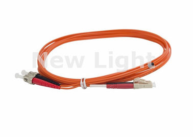 Ενιαίο καλώδιο 2.0mm μπαλωμάτων ινών του ST LC τρόπου διάμετρος για το δίκτυο τοπικής περιοχής