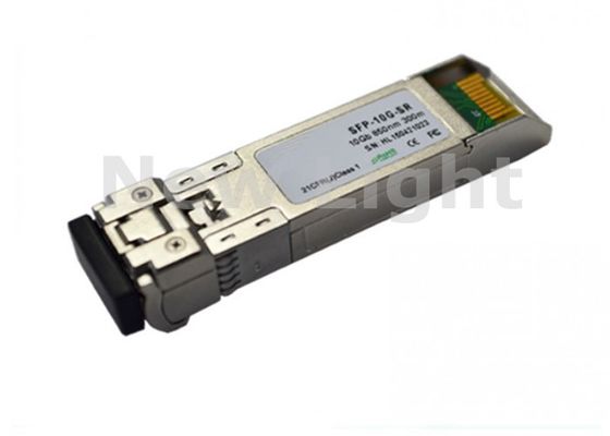 OEM SFP+ Transceiver 10G Μεταφορά δεδομένων 300m Μεταφορά 850nm μήκος κύματος Οπτικός Transceiver Module