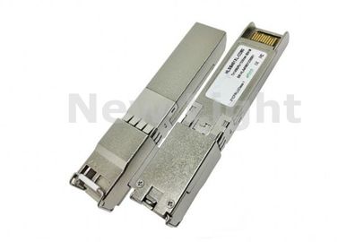 1490 / WDM πομποδεκτών οπτικών ινών 1550 NM ενότητα 10G BIDI SFP+ 80KM συνδετήρας DDM LC