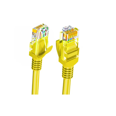 Καλώδιο δικτύου διπλής προστασίας UTP 25AWG Cat6 Χρυσό επιχρισμένο γυμνό αγωγό χαλκού
