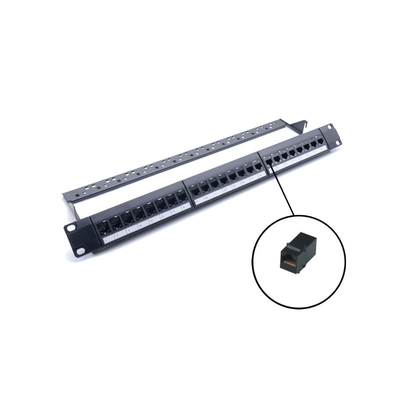 Διαχείριση καλωδίων Cat6 110/Krone IDC Patch Panel για ενσωμάτωση Ethernet Cat5e/Cat6a/Cat7