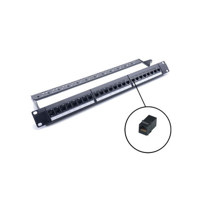 Πίνακας σύνδεσης RJ45 Ethernet με τερματισμό IDC 110/Krone για καλώδια Cat5e/Cat6/Cat6a/Cat7 σε σχεδιασμό 1U/2U για τοποθέτηση σε ράφι