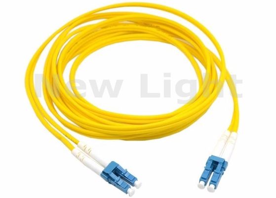 Μονότυπο καλώδιο LC-LC Fiber Jumper με διάμετρο 2,0 mm και UPC Polish για μεταφορά δεδομένων υψηλής ταχύτητας