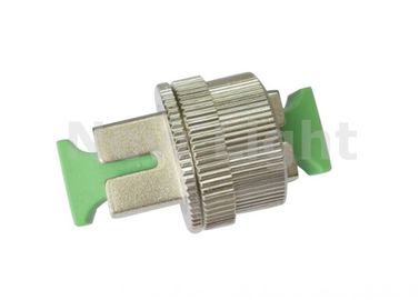 Μεταβλητός εξασθενητής οπτικών ινών 0 ~ 30DB SC UPC μονής λειτουργίας με Ρυθμιζόμενη φλάντζα