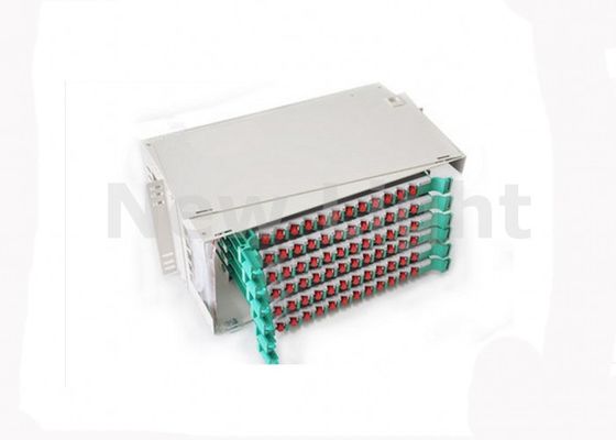 19 ίντσες 72 Port Fiber Optic Patch Panel ODF Διάγραμμα διανομής οπτικών ινών με δυνατότητα τοίχου