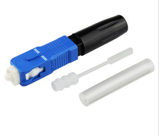 SC/UPC SM Fiber Optic Fast Connector με θερμοκρασία αποθήκευσης από -40 °C έως +85 °C και μήκος 50-60 mm για συναρμολόγηση πεδίου