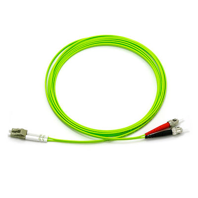 OM5 LSZH Multimode Duplex Fiber Optic Patch Cord με διάμετρο 3,0 mm για όλα τα στυλ συνδέσμων