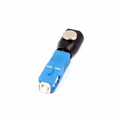 Διορθωτής οπτικών ινών SC UPC Connector Μονότροπος Διορθωτής γυμνών ινών με επαναληψιμότητα > 1000 φορές